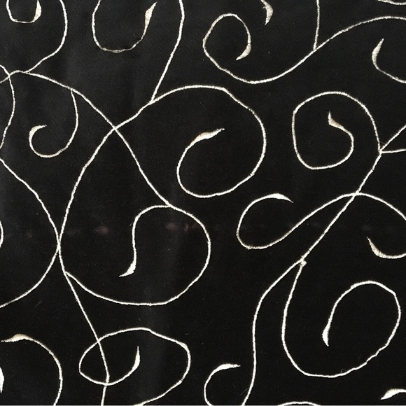 Snak Anthropologie Black Velvet Skirt - Picture 7 of 7